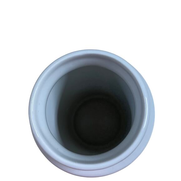 Vintage Art of Chokin Japanese Vase White Procelain with Gold Trim GUC - Picture 4 of 7